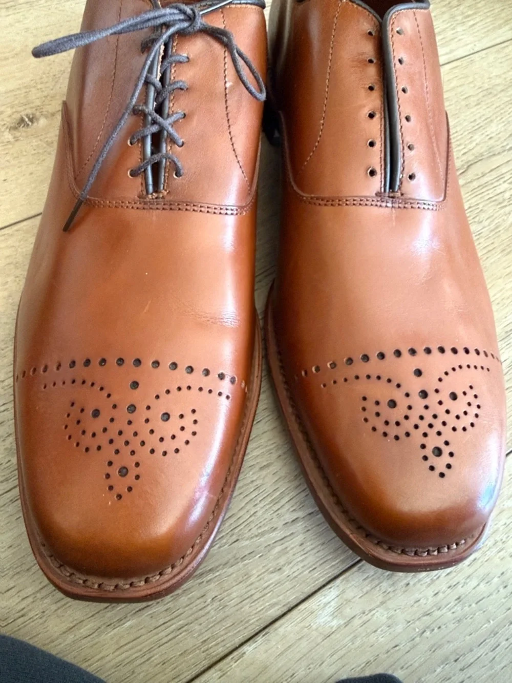 Allen Edmonds Dryden leather shoes size 13